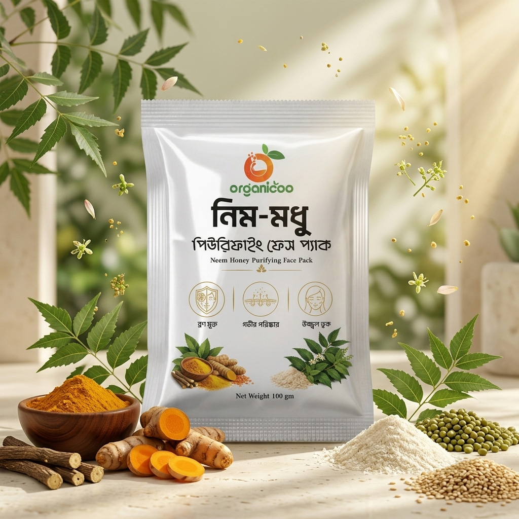 নিম ও মধু পিউরিফাইং ফেস প্যাক