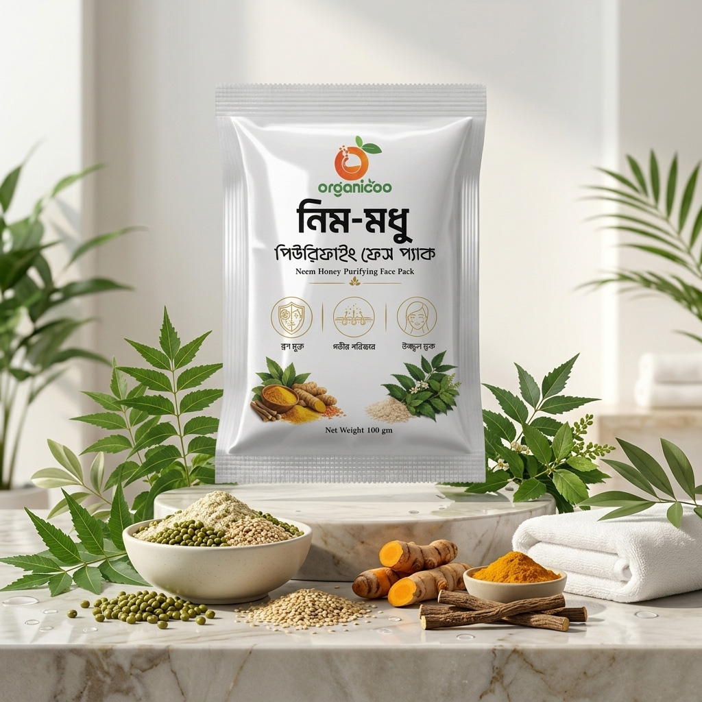 নিম ও মধু পিউরিফাইং ফেস প্যাক